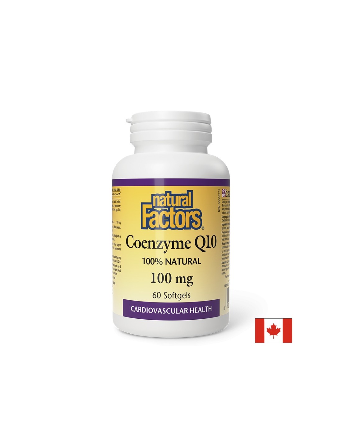 Antioxidant, pentru o inimă sănătoasă - Coenzima Q10, 100 mg x 60 capsule moi