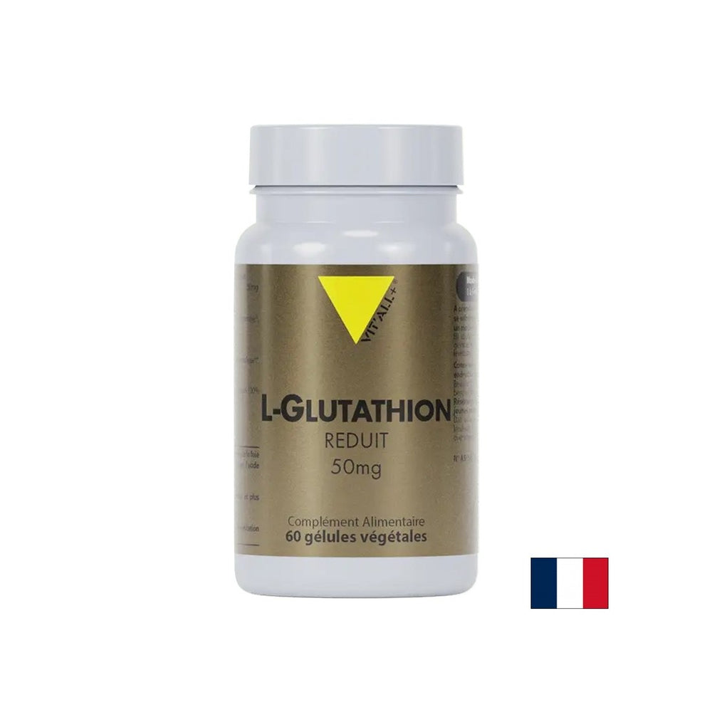 Protecție antioxidantă și sănătate ficatului - L-Glutation (redus), 50 mg x 60 capsule