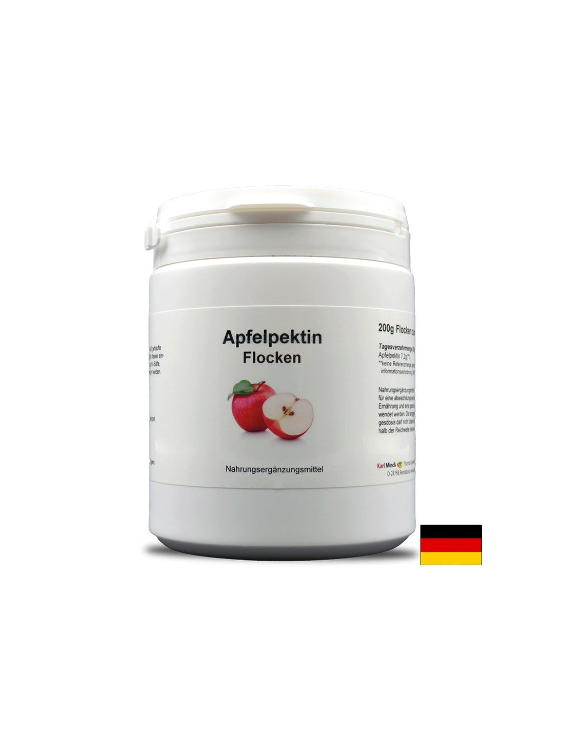 Apfelpektin - pectină de mere, 200 g, fulgi Karl Minck