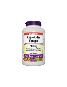 Apple Cider Vinegar - Apple vinegar, 500 mg, 240 capsules - Nutra Best Europe