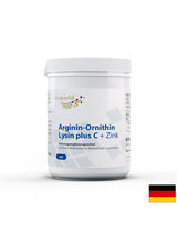 Arginina-Ornitina-Lizina + C + Zinc / Arginina-Ornitina-Lizina + Vitamina C + Zinc, 60 capsule