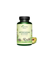 Artischocke Bio Extrakt/ БИО Артишок екстракт, 120 капсули, 100% Vegan Vegavero - Feel You