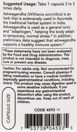 Extract de Ashwagandha 450 mg - 90 capsule
