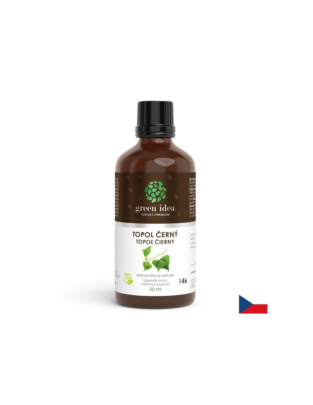 Rinichi și tract urinar - Plop negru, tinctură de 50 ml