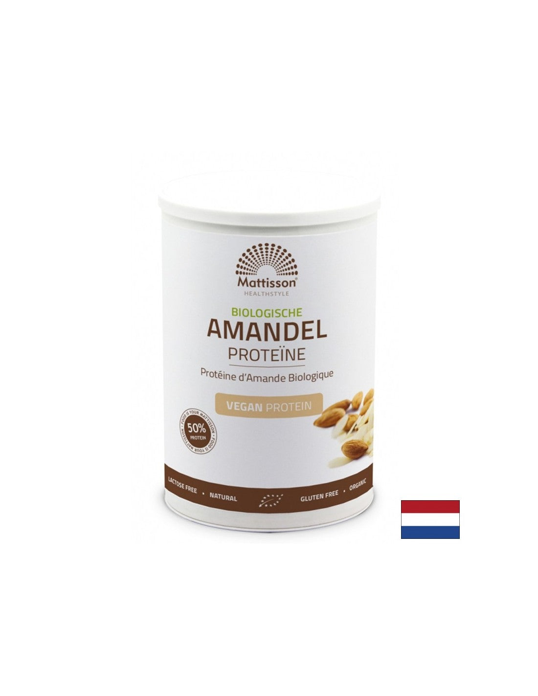 Proteine ​​de migdale Bio, 350 g