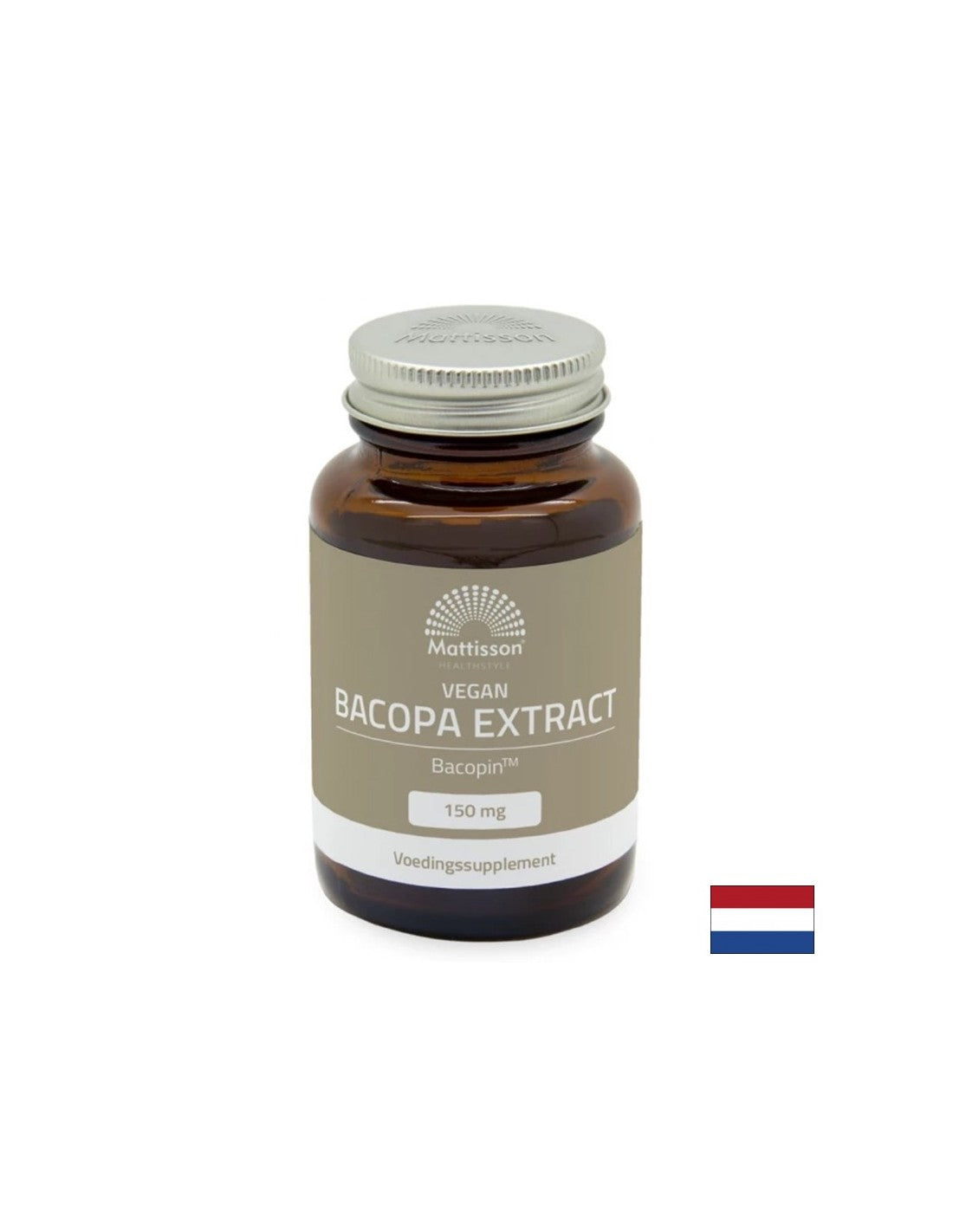 Bacopa monnieri + zinc, vitamina B12 și piper negru Bacopin™ - Concentrare, memorie și claritate mentală, 60 capsule