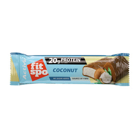 Active Bar Coconut - 60 grams - Nutra Best Europe