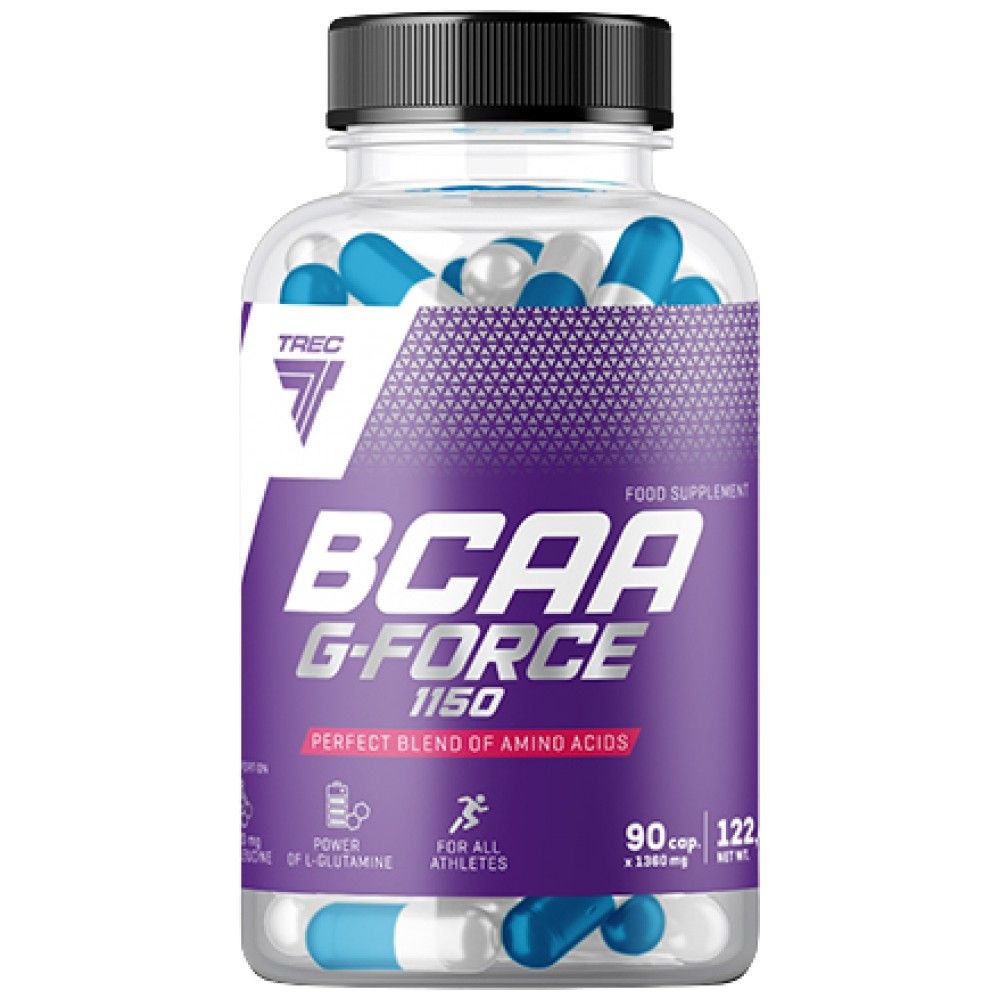 BCAA G-Force 1150 | Capsule BCAA + Glutamina - 180 capsule