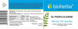DL-Fenilalanina 200 mg - 60 capsule