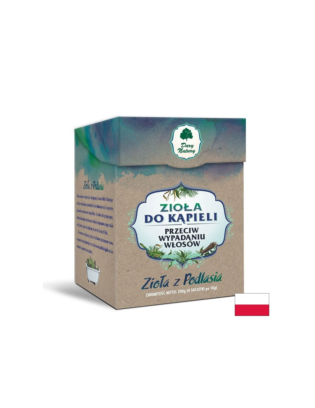 Ierburi pentru căderea părului, 4 plicuri x 50 g