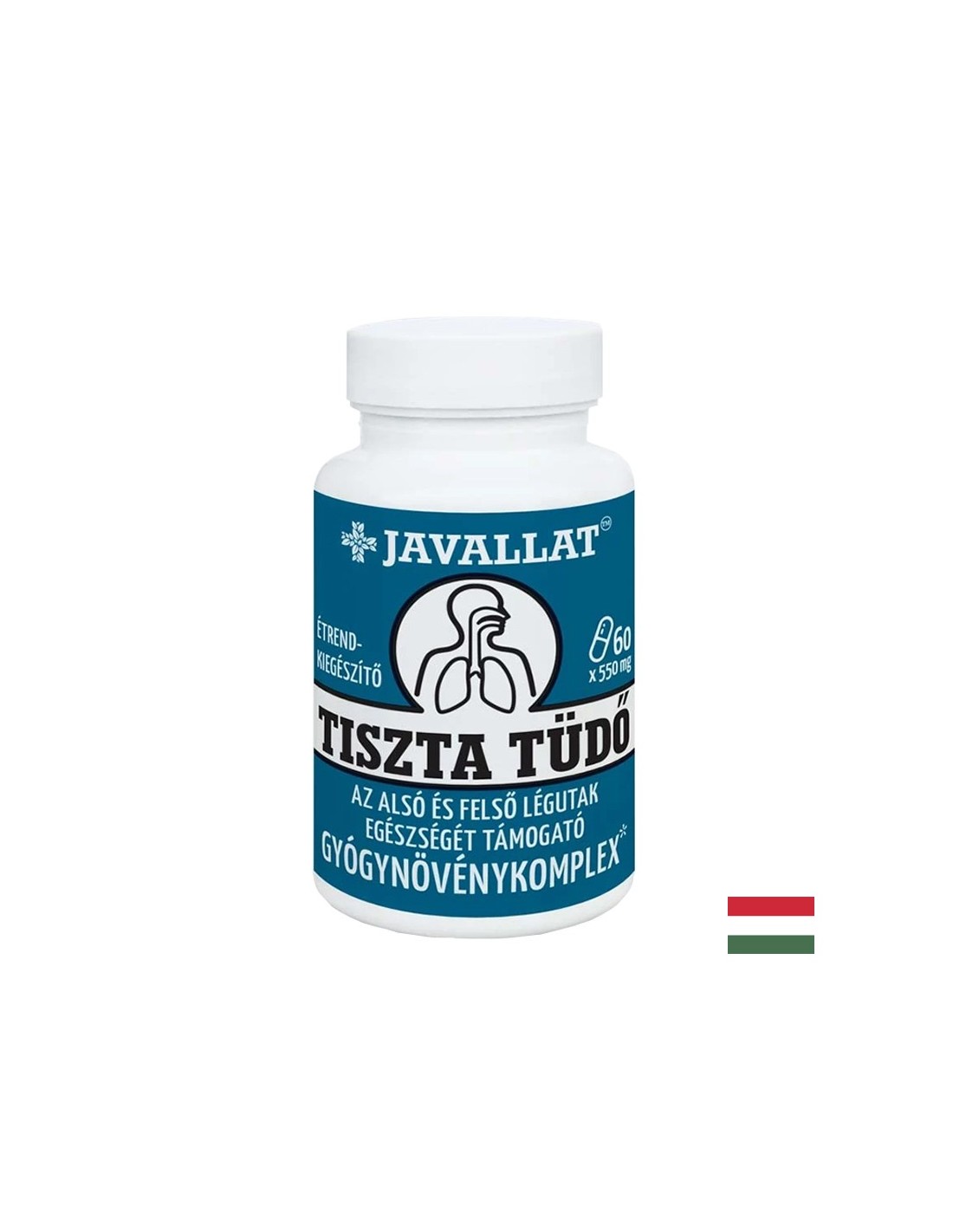 Complex de plante pentru sistemul respirator, 60 capsule