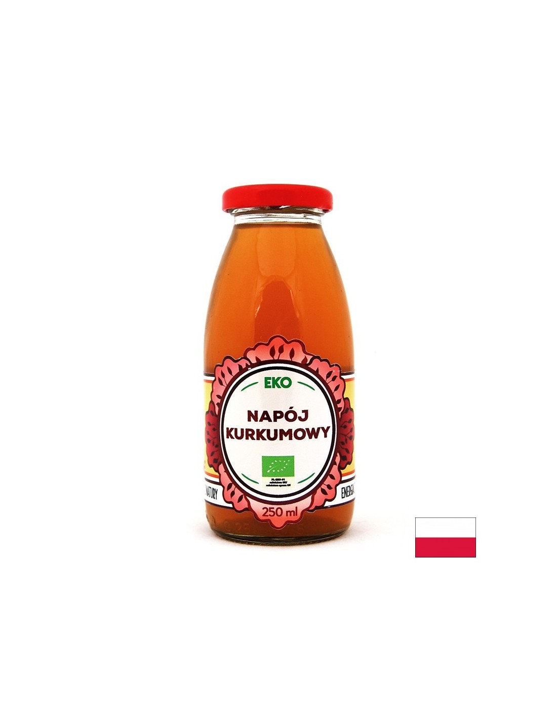 Bautura din plante cu turmeric Bio, 250 ml Dary Natury