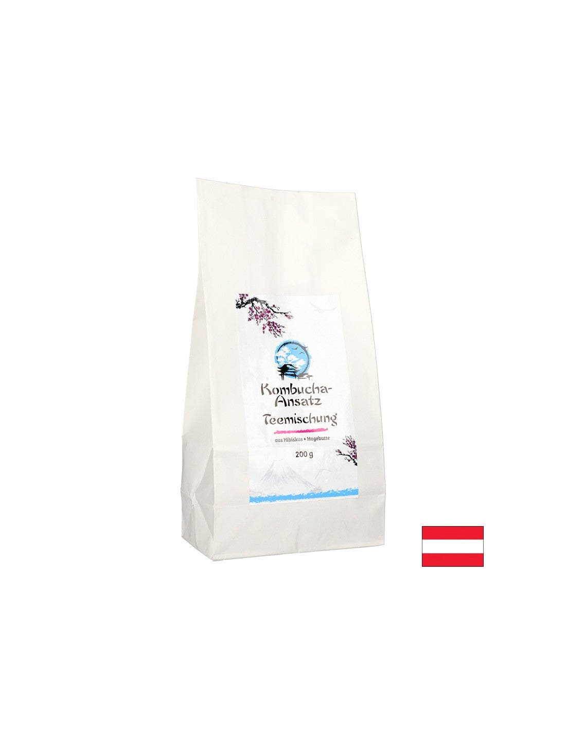 Amestec de plante pentru Kombucha (Hibiscus și măceș), 200 g