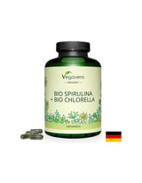 Bio Spirulina + Chlorella - Bio Spirulina + Bio Chlorella, 240 capsule Vegavero