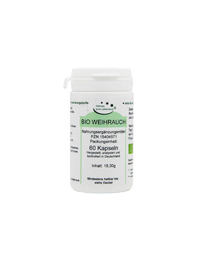 BIO Weihrauch / BIO Boswellia, 60 capsules El Compra - Nutra Best Europe