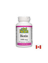 Biotină 1000 mcg - 90 capsule