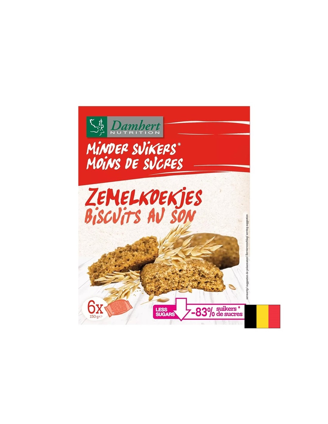 Biscuiți din tărâțe de grâu (fără zahăr adăugat), 150 g