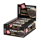 MAXX Bar Biscuiti si Crema - 12 x 75 grame