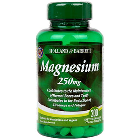 Magnesium Oxide 250 mg - 200 Tablets - Nutra Best Europe