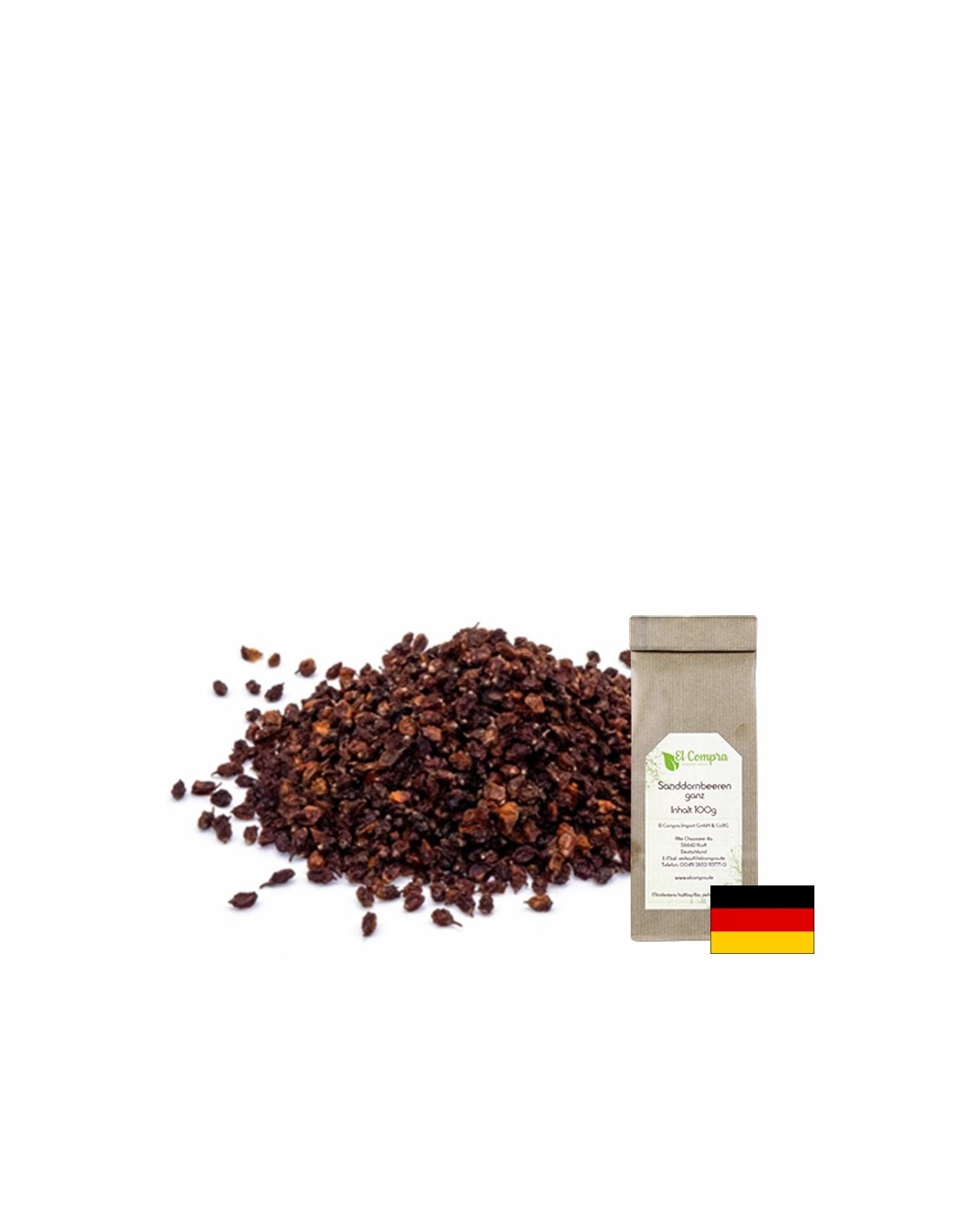 Fructe întregi de cătină (oblepiha), 100 g