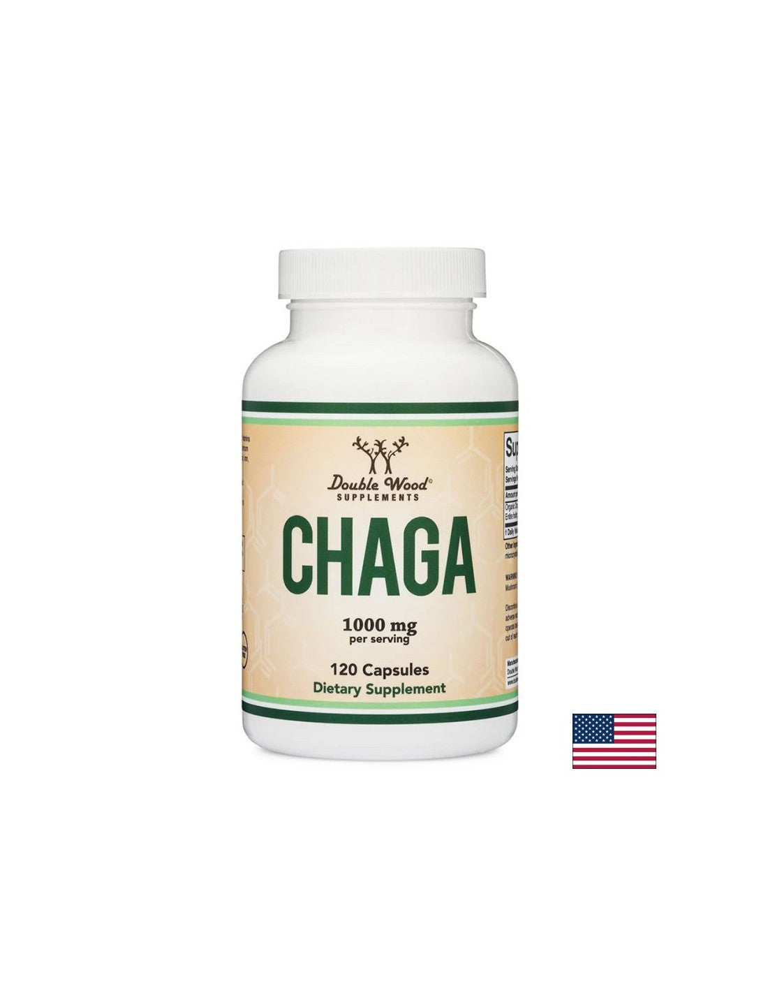 Chaga - Chaga, 120 capsule Double Wood