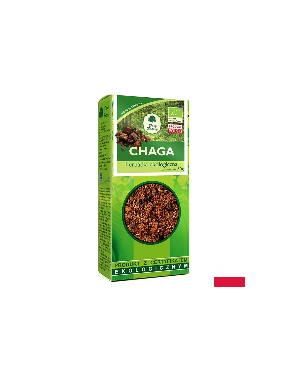 Chaga Bio, pudră 50 g