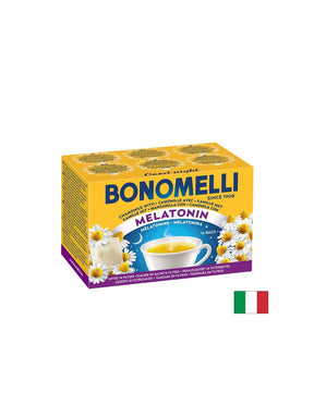 Chamomile Tea, Melatonin and Magnesium - Peaceful Sleep and Stress Control, 14 Filter Bags - Nutra Best Europe