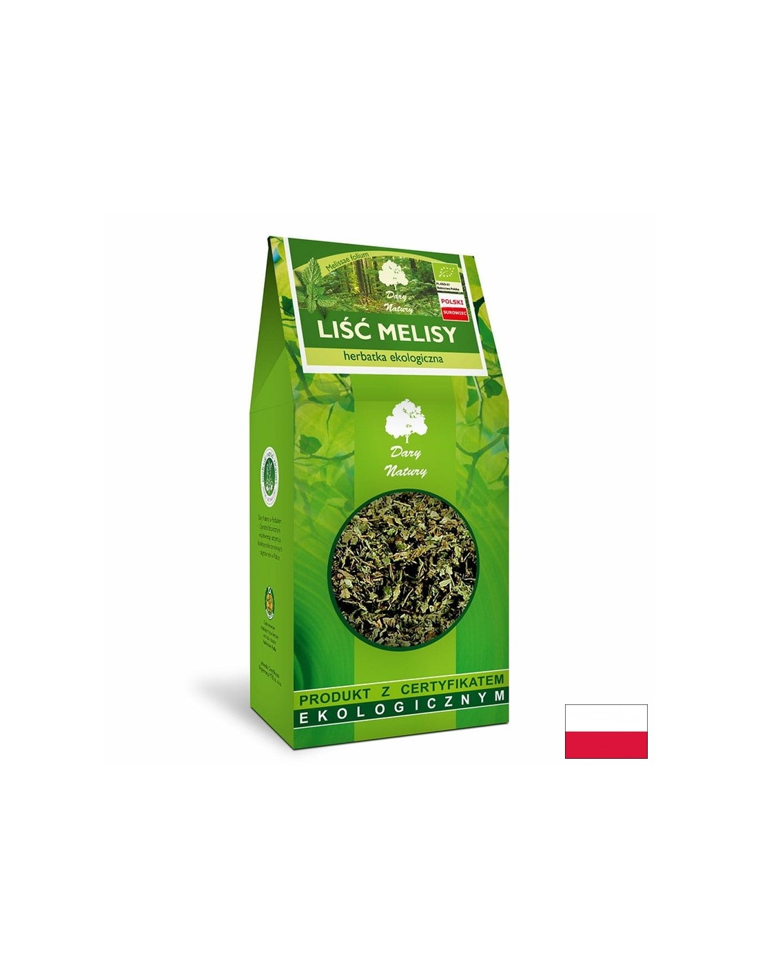 Ceai de melisa (frunză) Organic, 100 g Dary Natury