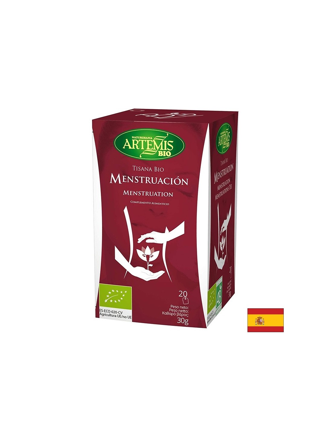 Ceai pentru menstruație, 20 pungi filtrante, 30 g