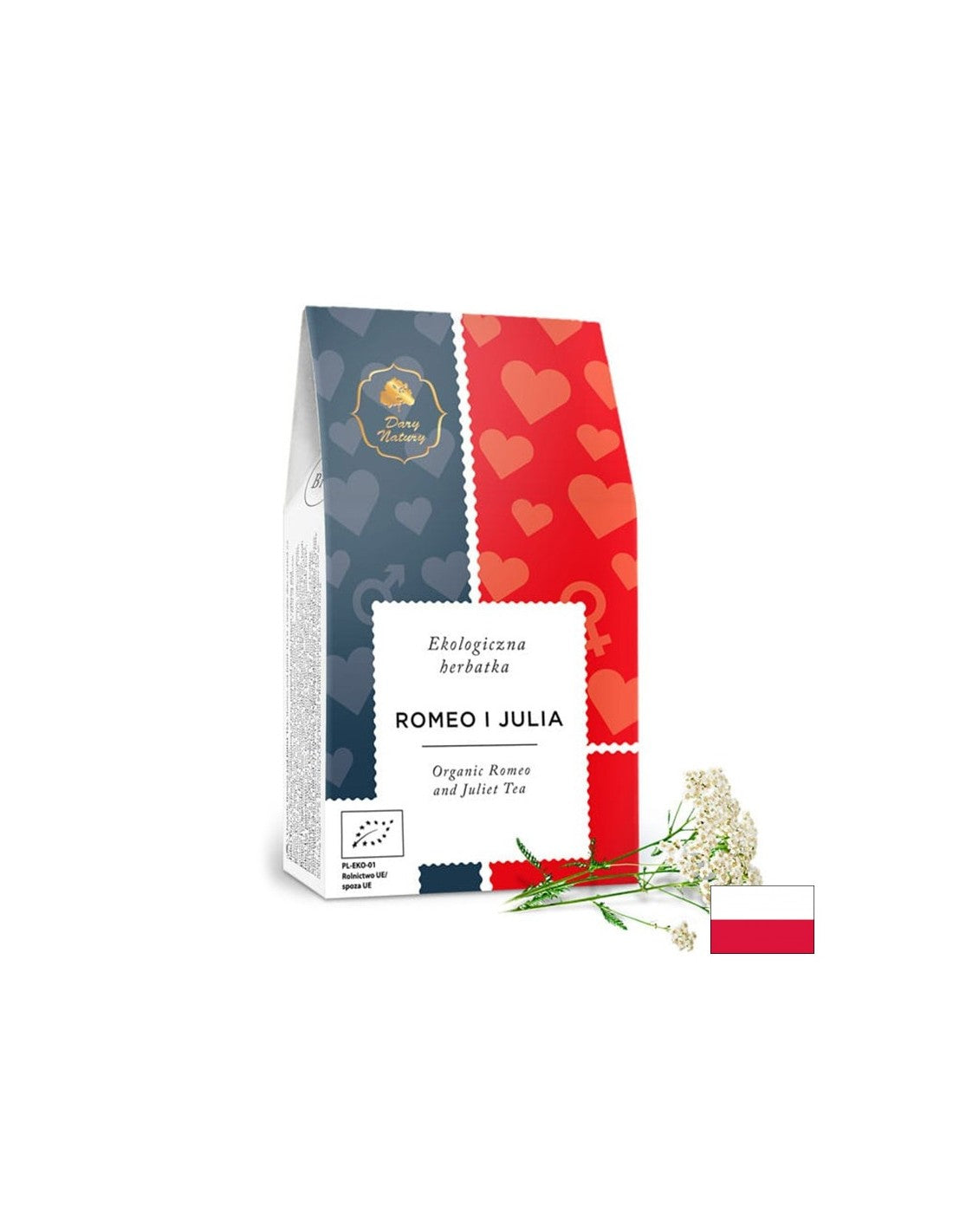 Ceai Romeo și Julieta Bio, 2 x 20 g Dary Natury