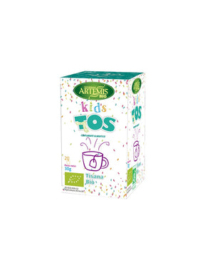 Tea for children with a sore throat and respiratory problems - Bio, 20 filter bags Herbes del Moli - Nutra Best Europe
