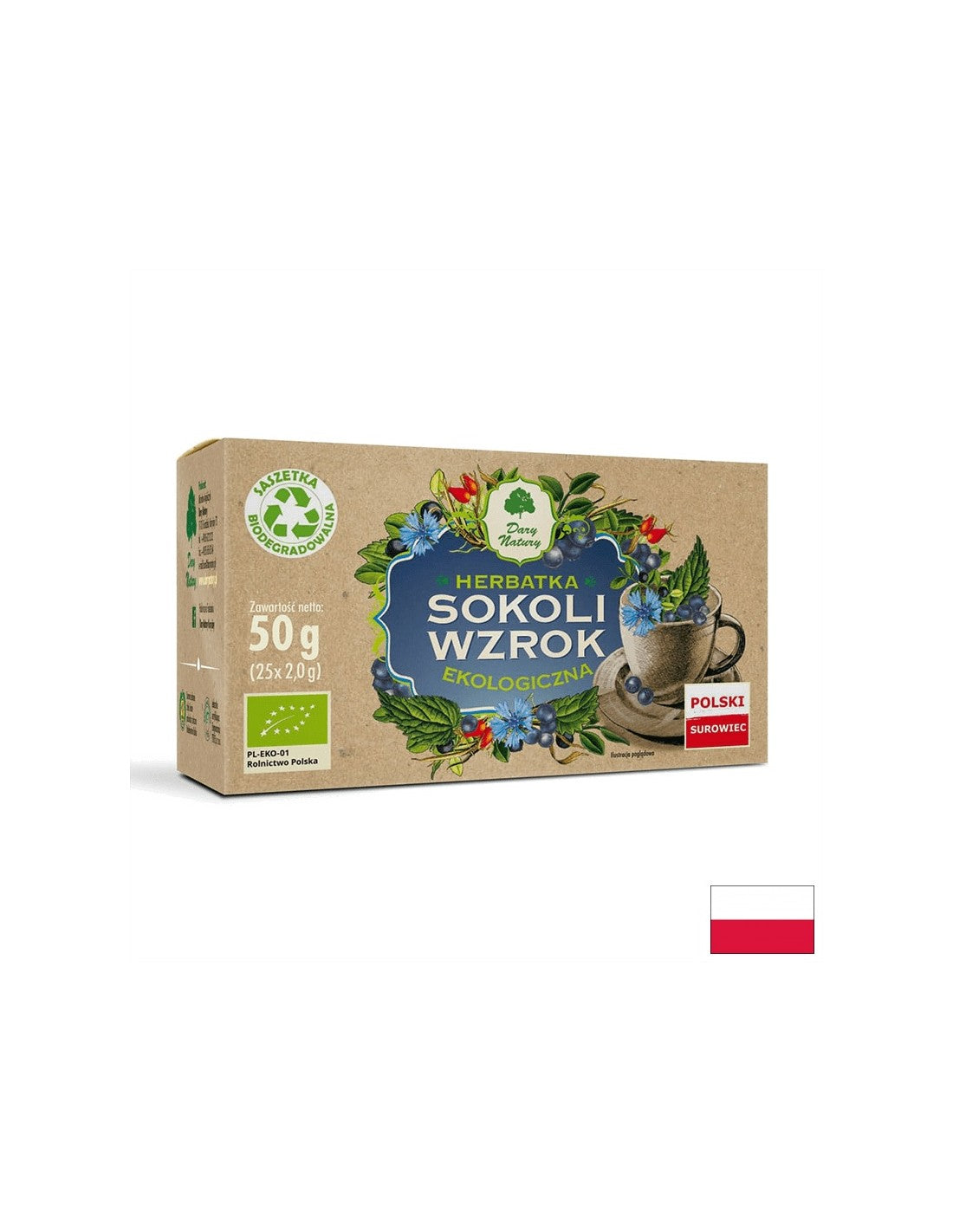 Tea for Good Vision Bio, 25 de pungi filtrante