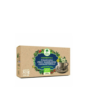 Cholesterol Normalizing Tea Bio, 25 filter bags - Nutra Best Europe
