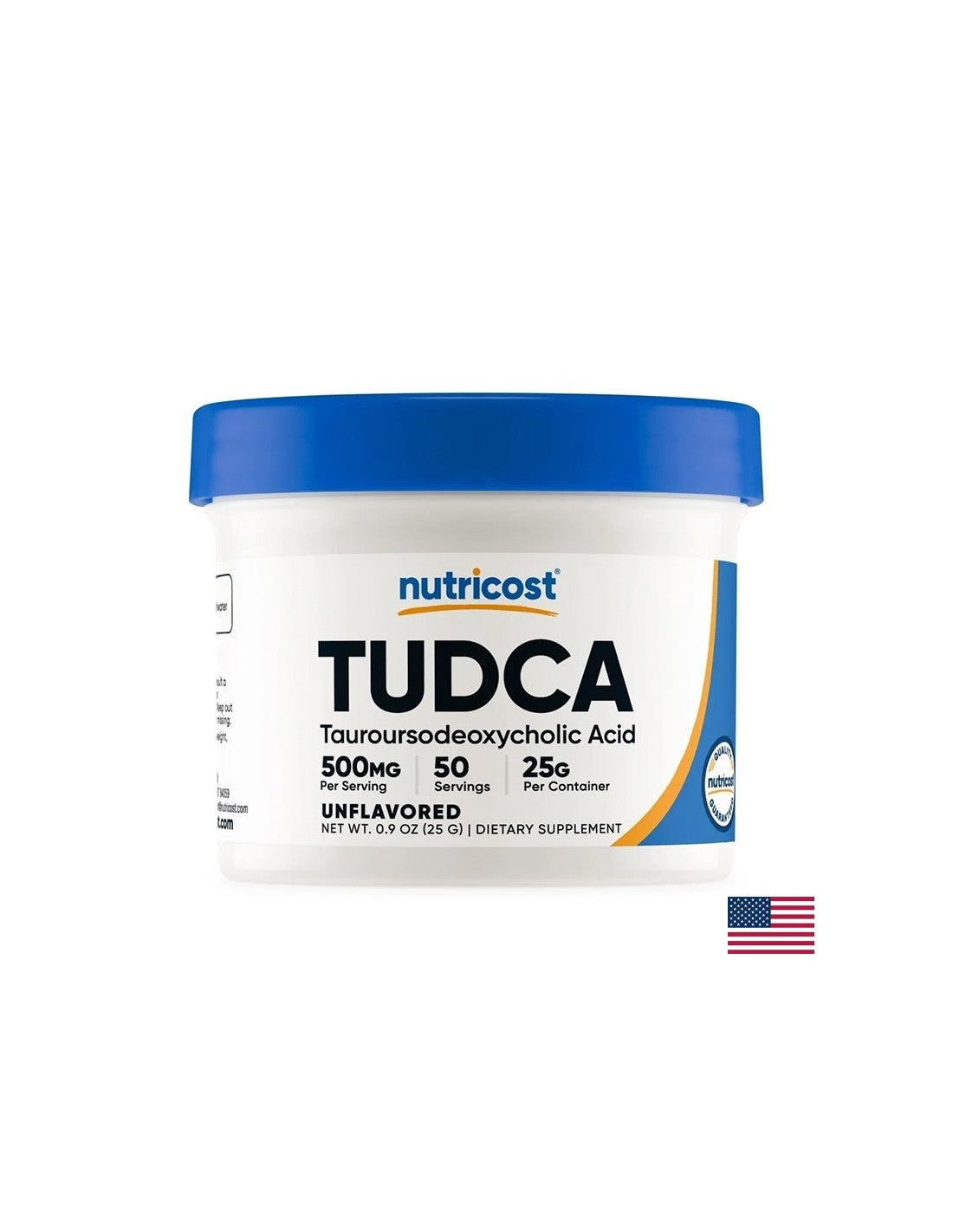 Ficat și bilă - acid taurursodeoxicolic (Tudca), 500 mg x 25 g, pulbere