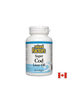 Ulei de ficat de cod Super 1100 mg - 90 capsule de gel