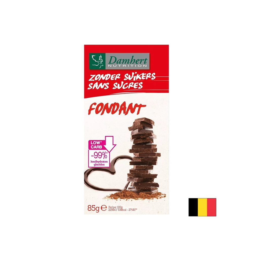 Ciocolată neagră (fără zahăr), conținut scăzut de carbohidrați, 85 g