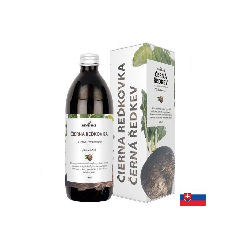 Suc de ridiche neagră pentru stomac și ficat, 500 ml, 10 doze