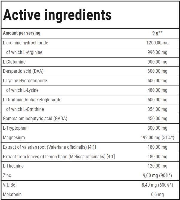 Pudră Sleep-ER | Formula Perfect Night - 9 grame