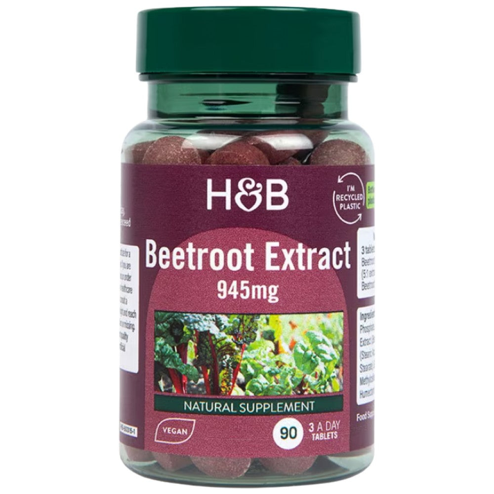 Extract de sfeclă roșie 945 mg - 90 tablete