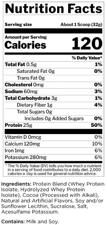 Proteina R1 | 100% zer izolat și zer hidrolizat - 2196-2280 grame