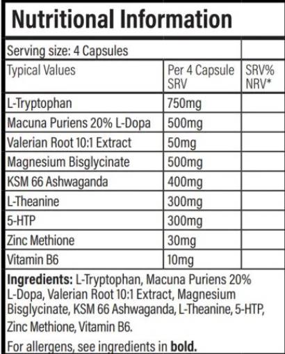 Somn de vis | cu Ashwagandha si Mucuna Pruriens 120 capsule