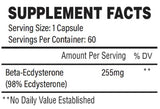 Fizica naturală | Beta-Ecdysteron 255 mg - 60 capsule