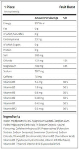 Gel energetic izotonic Endurance Sprint + Cofeina - 20 x 60 grame