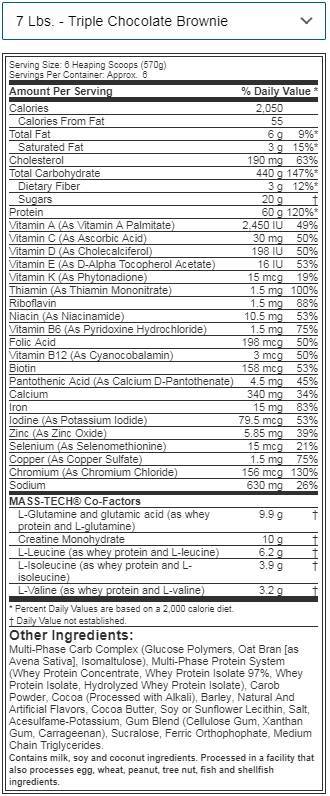 Mass Tech / Extreme 2000 - 9~10 kg.