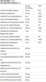 Suport tiroidian | cu Ashwagandha &amp; Guggul - 90 capsule