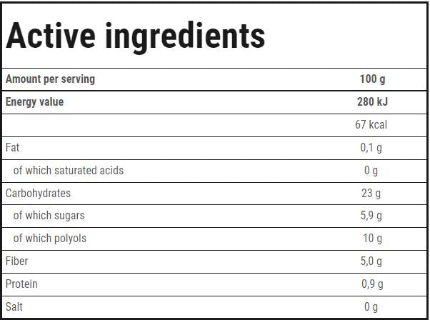 Fructe în jeleu | Coacăze negre 600 de grame