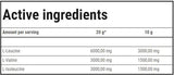 BCAA de mare viteză | Matrice BCAA solubilă - 500 de grame