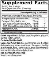 Krill real 350 mg - 60 capsule moi