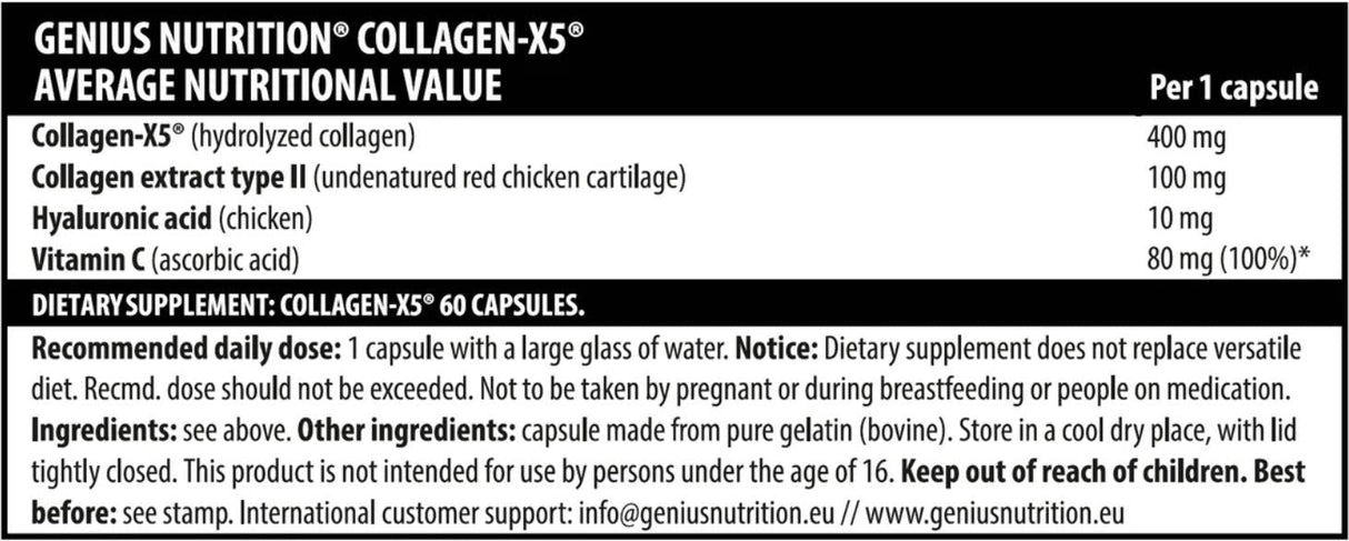 Colagen X-5 - 60 capsule