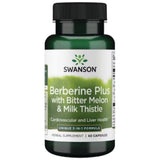 Berberine Plus | cu Pepene Amar și Ciulin 60 capsule